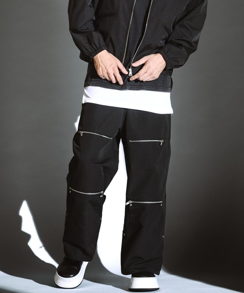 NO ID.（ノーアイディー） パンツ 「NO ID.」2-Way Wide Pants / 2