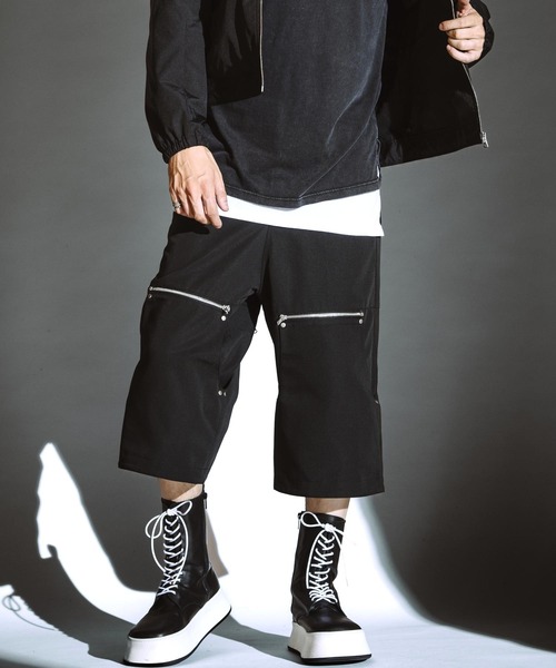 NO ID. パンツ 2wayワイドパンツ メンズ : ZOZOTOWN Yahoo!店