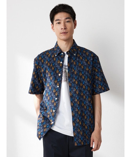 McGREGOR（マックレガー） シャツ リゾート柄シャツ（ヨット） メンズ