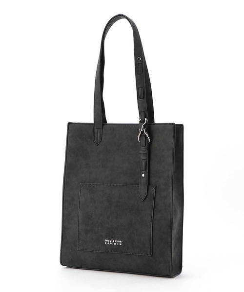 NICOLE CLUB FOR MEN トートバッグ フックバックルトートバッグ