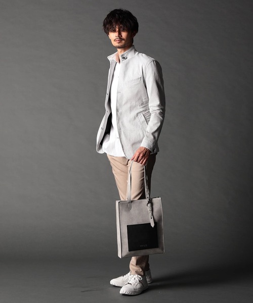 NICOLEクラブフォーメントートバッグ NICOLE CLUB FOR MEN トートバッグ フックバックルトートバッグ