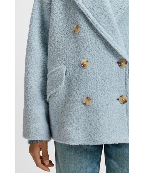 BOSS（HUGO BOSS） コート アウター ボクシーフィット ピーコート
