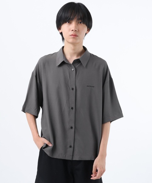 GLOBAL WORK（グローバルワーク） ブラウス シャツ 着回しとろみシャツ