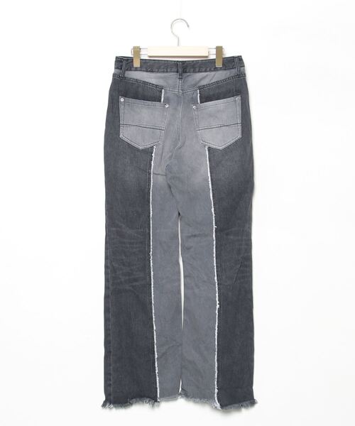 [BAYFLOW] обработка Denim брюки 4 серый женский 