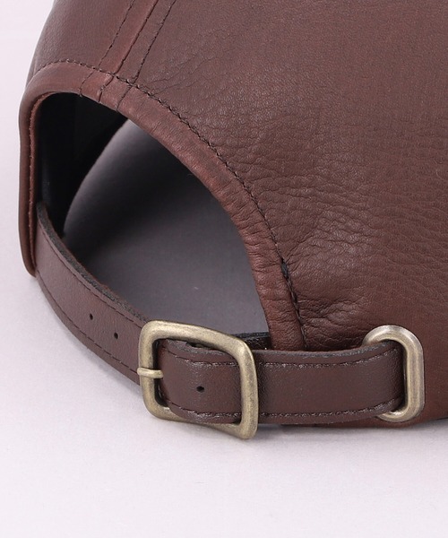 CA4LA（カシラ） キャップ 帽子 メンズ W COW LEATHER CAP メンズ
