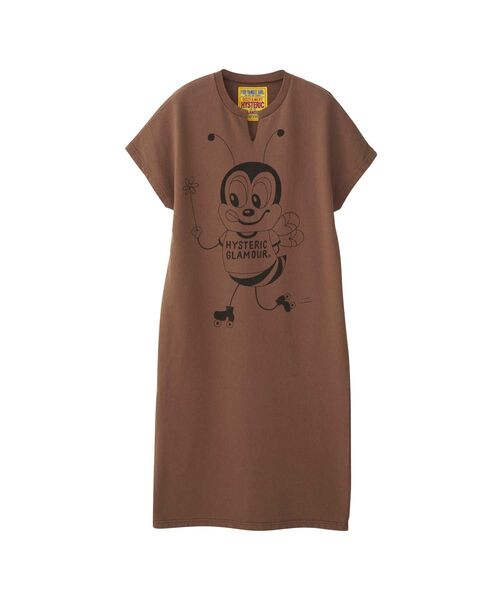 HYSTERIC GLAMOUR（ヒステリックグラマー） 半袖ワンピース FREE