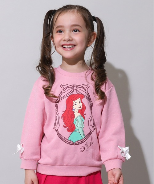 Disney（ディズニー） トレーナー プリンセス / ラメトレーナー 0865K