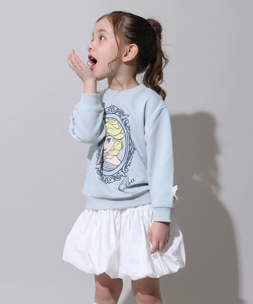 Disney（ディズニー） トレーナー プリンセス / ラメトレーナー 0865K