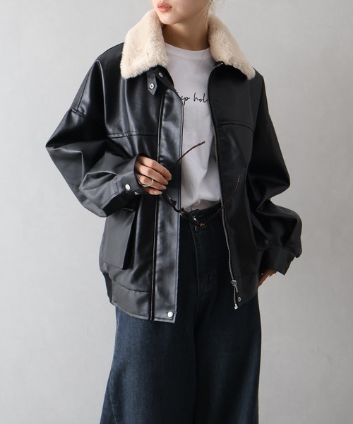 SpRay（スプレイ） ブルゾン アウター 「冬の主役アウター」ファー
