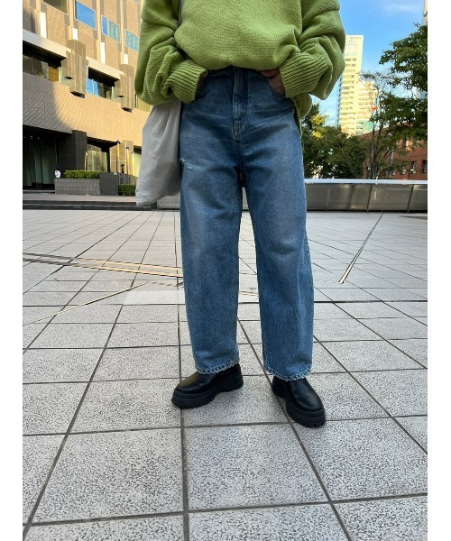 BLACK BY MOUSSY（ブラックバイマウジー） デニムパンツ 24inch ブルー