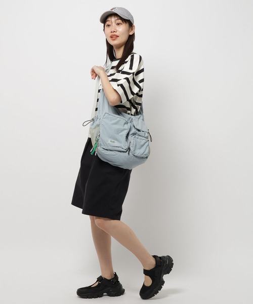 「niko and...」 半袖Tシャツ MEDIUM ブルー レディース_画像3