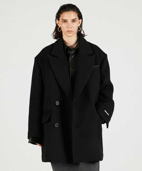 PRANK PROJECT♡ダブルプレストコート PRANK PROJECT（プランクプロジェクト） コート アウター ウールダブル