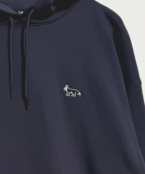 T-MAC OUTING パーカー T-MAC ワンポイント刺繍 オーバーサイズ