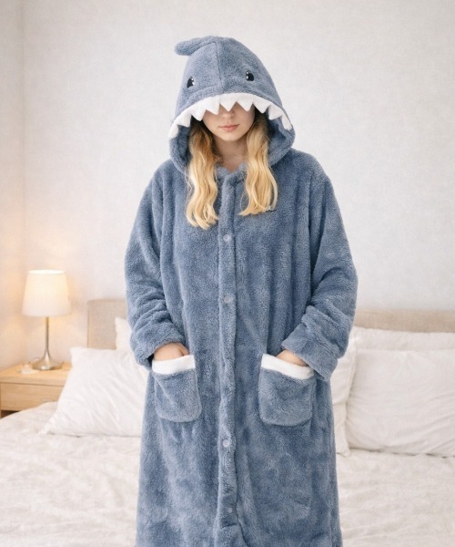 pyornim（ピョルニム） パジャマ ルームウェア サメさん もこもこ