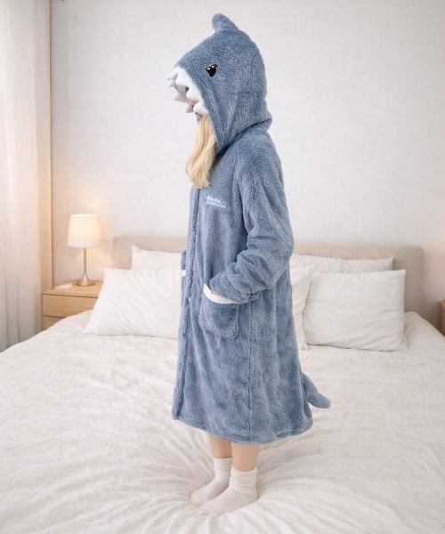 pyornim（ピョルニム） パジャマ ルームウェア サメさん もこもこ