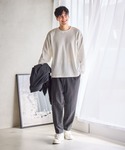 トレーナー スウェット クリーンワッフルスウェ...の詳細画像1