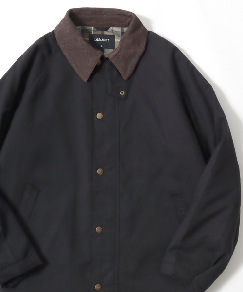 【美品】Golfickers ライルスコット ゴルフジャケット ブラック L LYLE&SCOTT（ライルアンドスコット） ブルゾン アウター 2025AW