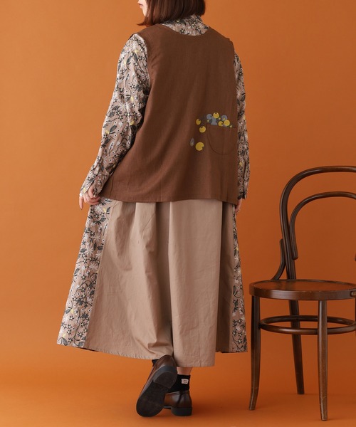 Emago（イマゴ） ワンピース 小花刺繍ワンピース : ZOZOTOWN Yahoo!店