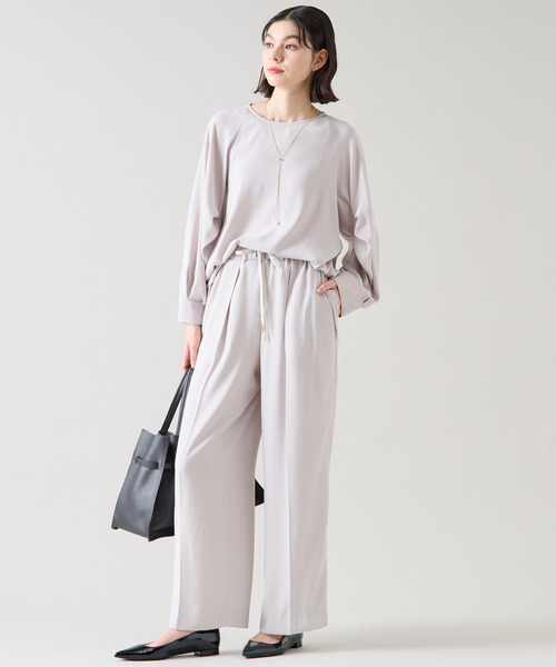 「TIARA」 長袖ブラウス - ベージュ レディース_画像6