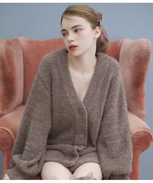 パジャマ ルームウェア フェザーヤーンリボンカーディガンパジャマ レディース | PEACH JOHN | 03