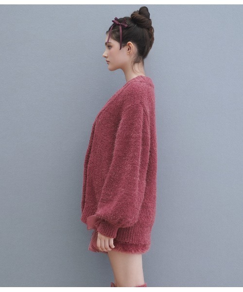 パジャマ ルームウェア フェザーヤーンリボンカーディガンパジャマ レディース | PEACH JOHN | 12