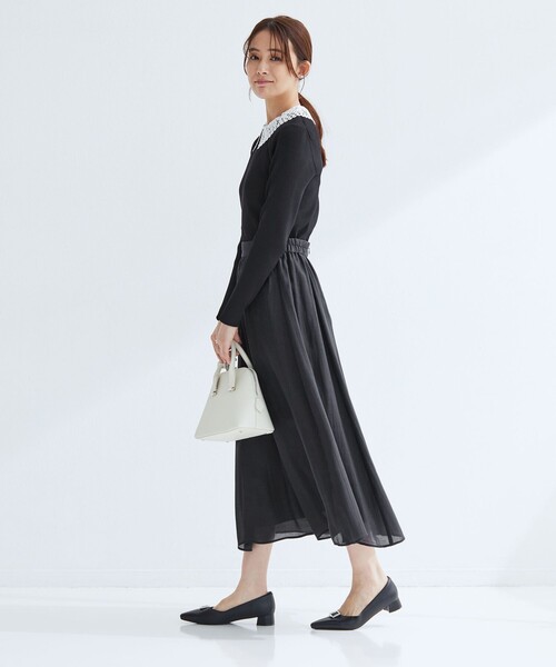 greenlabel relaxing エアリーギャザー スカート　2026 green label relaxing（グリーンレーベルリラクシング） スカート
