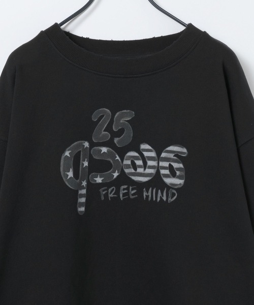 JEANASIS（ジーナシス） トレーナー スウェット 「25quee」カコウロゴ