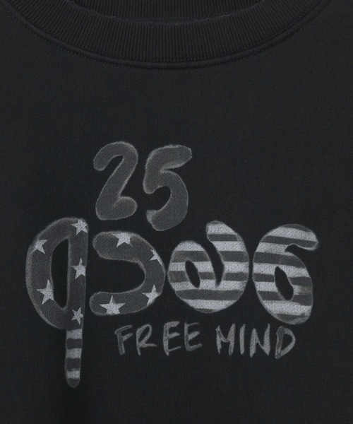 JEANASIS（ジーナシス） トレーナー スウェット 「25quee」カコウロゴ