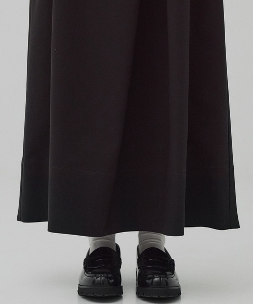 PUBLIC TOKYO（パブリックトウキョウ） ロング スカート ラップフレア