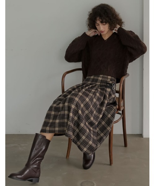 Re:EDIT（リエディ） スカート 「2025 WINTER COLLECTION」「低身長