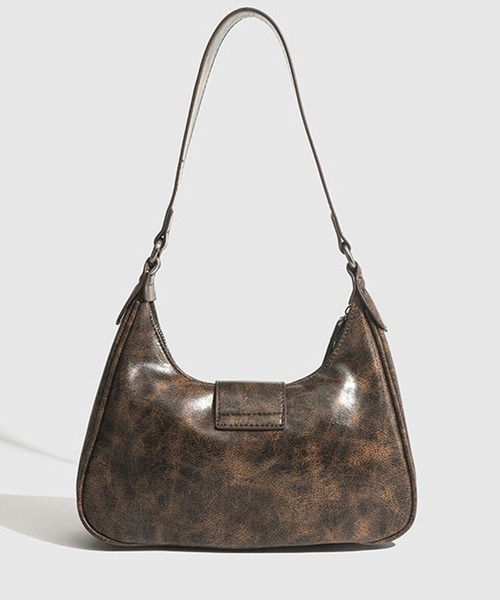 ショルダーバッグ バッグ ダブルジップベルトショルダーバッグ/Y2K/グランジ/韓国 レディース | lulufa | 09