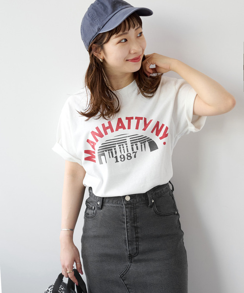 「JOURNAL STANDARD relume」 半袖Tシャツ FREE ホワイト レディース_画像2