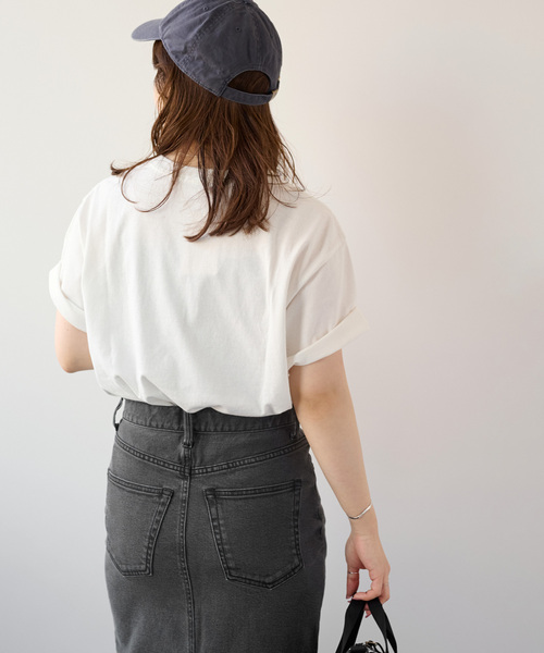 「JOURNAL STANDARD relume」 半袖Tシャツ FREE ホワイト レディース_画像8