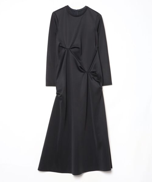 UN3D.（アンスリード） 長袖ワンピース 38 ブラック レディース