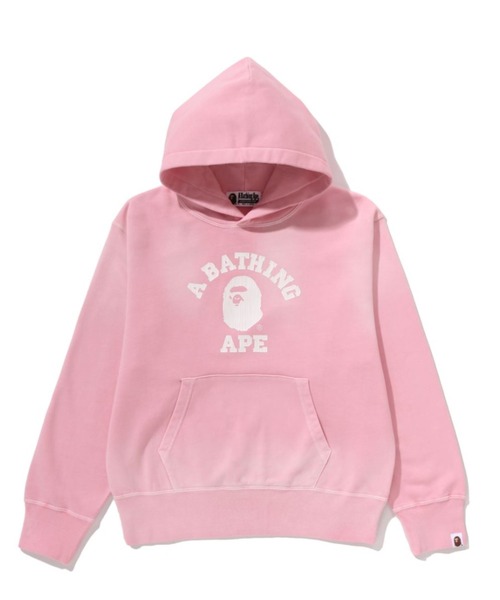 アベイシングエイプ（レディースパーカー）（色：ピンク系）｜トップス