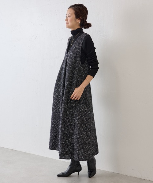 「BEARDSLEY」 タートルネックニット FREE グリーン レディース_画像6