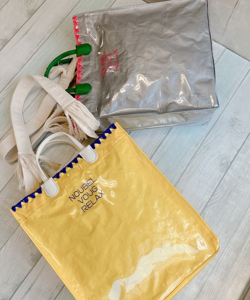 「Noubel Voug Relax」 トートバッグ FREE イエロー レディース_画像9
