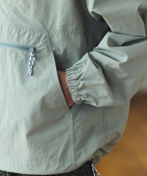 「TOWNCRAFT」 ナイロンブルゾン MEDIUM グレー メンズ_画像9