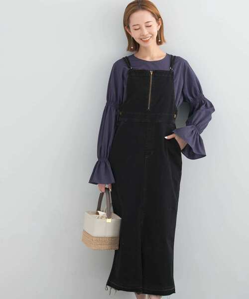 「Lee」 デニムスカート SMALL インディゴブルー レディース_画像8