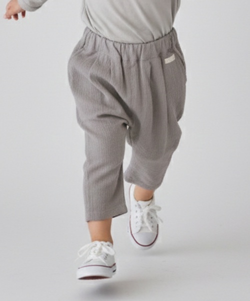 JULIUS ユリウス 楊柳 スウェット クロッチ サルエル パンツ クロップド JULIUS ユリウス 楊柳 スウェット クロッチ サルエル パンツ