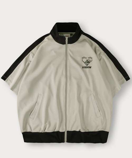 「VISION STREET WEAR」 ブルゾン X-LARGE グレー メンズ_画像6