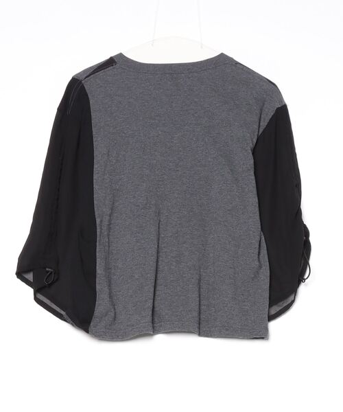 「gomme」 長袖カットソー MEDIUM グレー レディース_画像2