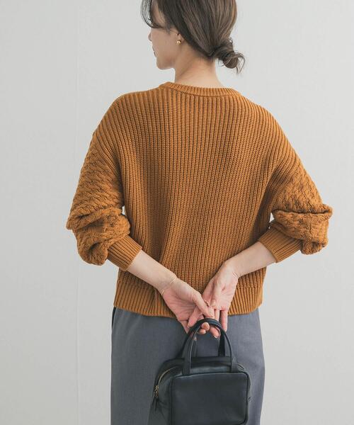 アーバンリサーチ今期 袖ボリュームニット URBAN RESEARCH DOORS（アーバンリサーチドアーズ） ニット セーター