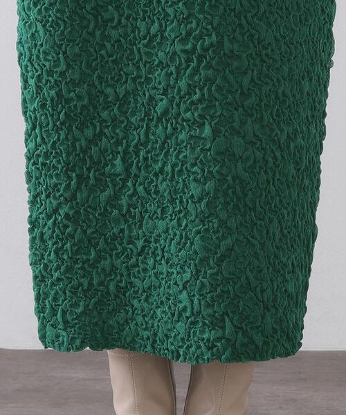 OPAQUE.CLIP（オペークドットクリップ） スカート ジャカード編み