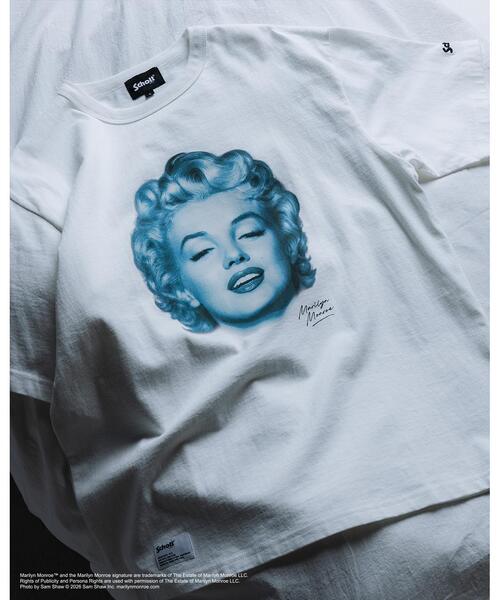 Schott マリリンモンロー Tシャツ ホワイト XL 【公式通販】