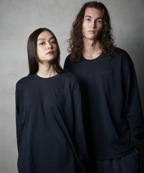 UNDER ARMOUR（アンダーアーマー） 長袖Tシャツ M ブラック メンズ