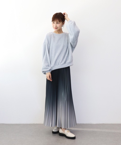 Jines（ジネス） スカート ニットプリーツスカート : ZOZOTOWN Yahoo