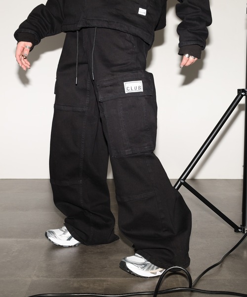 PROCLUB プロクラブ カーゴパンツ ブラック M PRO CLUB（プロクラブ） カーゴパンツ メンズ レディース : ZOZOTOWN