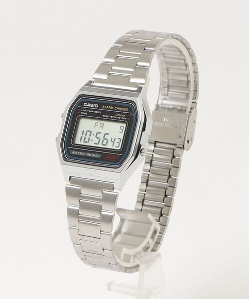 CASIO（カシオ） デジタル腕時計 FREE シルバー メンズ : ZOZOTOWN