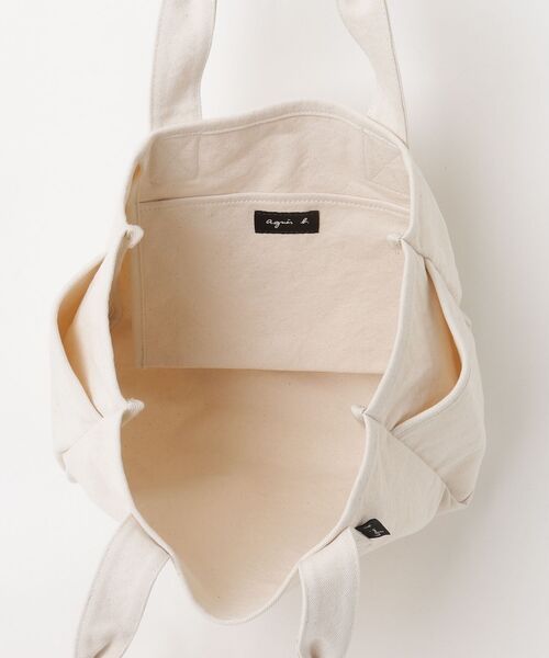 「agnes b.」 トートバッグ - ホワイト レディース_画像4